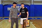 MBBall Senior Day  Men's Basketball Senior Day. - Photo By: KEITH NORDSTROM : Wheaton, basketball, Senior Day